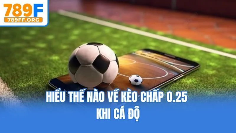Hiểu thế nào về kèo chấp 0.25 khi cá độ